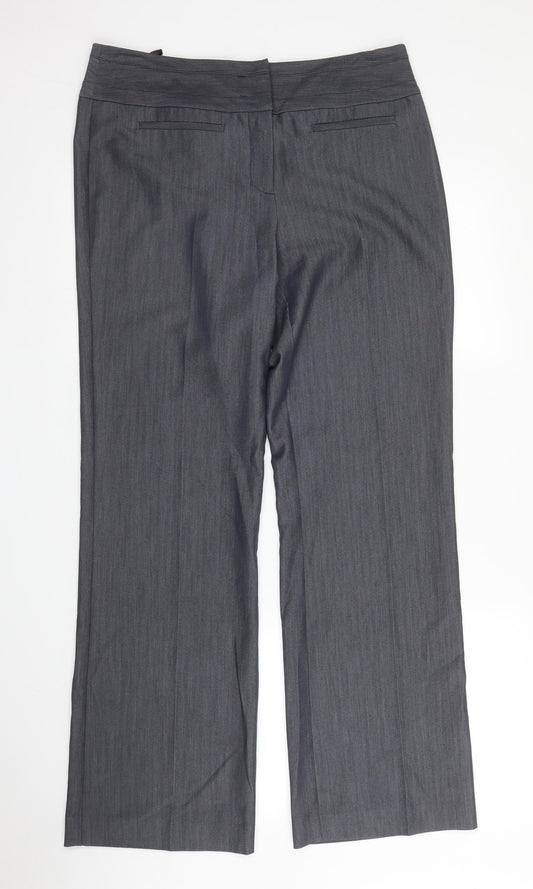Epilogue Womens Grey   Trousers  Size 12 L28 in