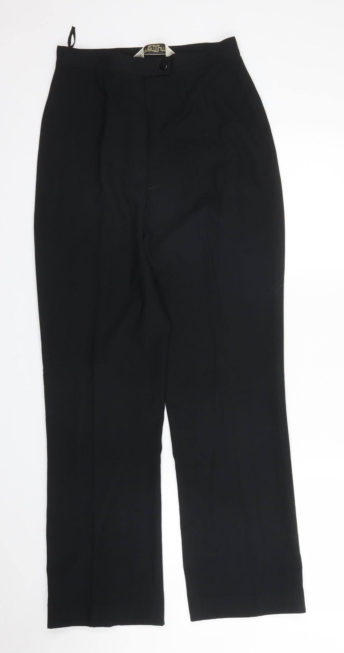 Premium Collection Womens Black   Trousers  Size 10 L30 in