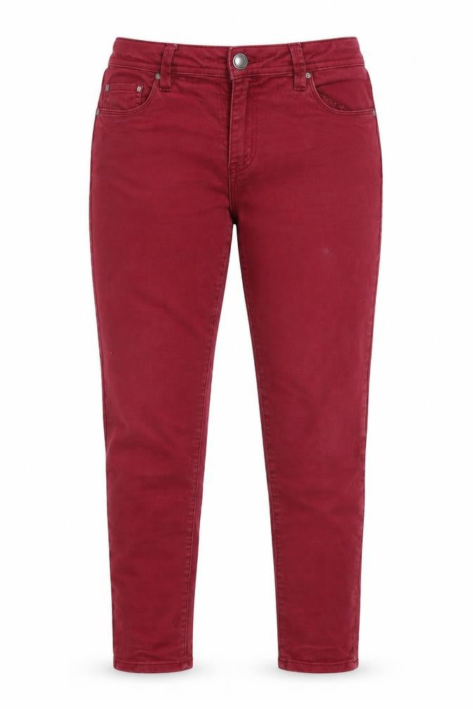 Womens Purple  Denim Skinny Jeans Size 12 L25 in