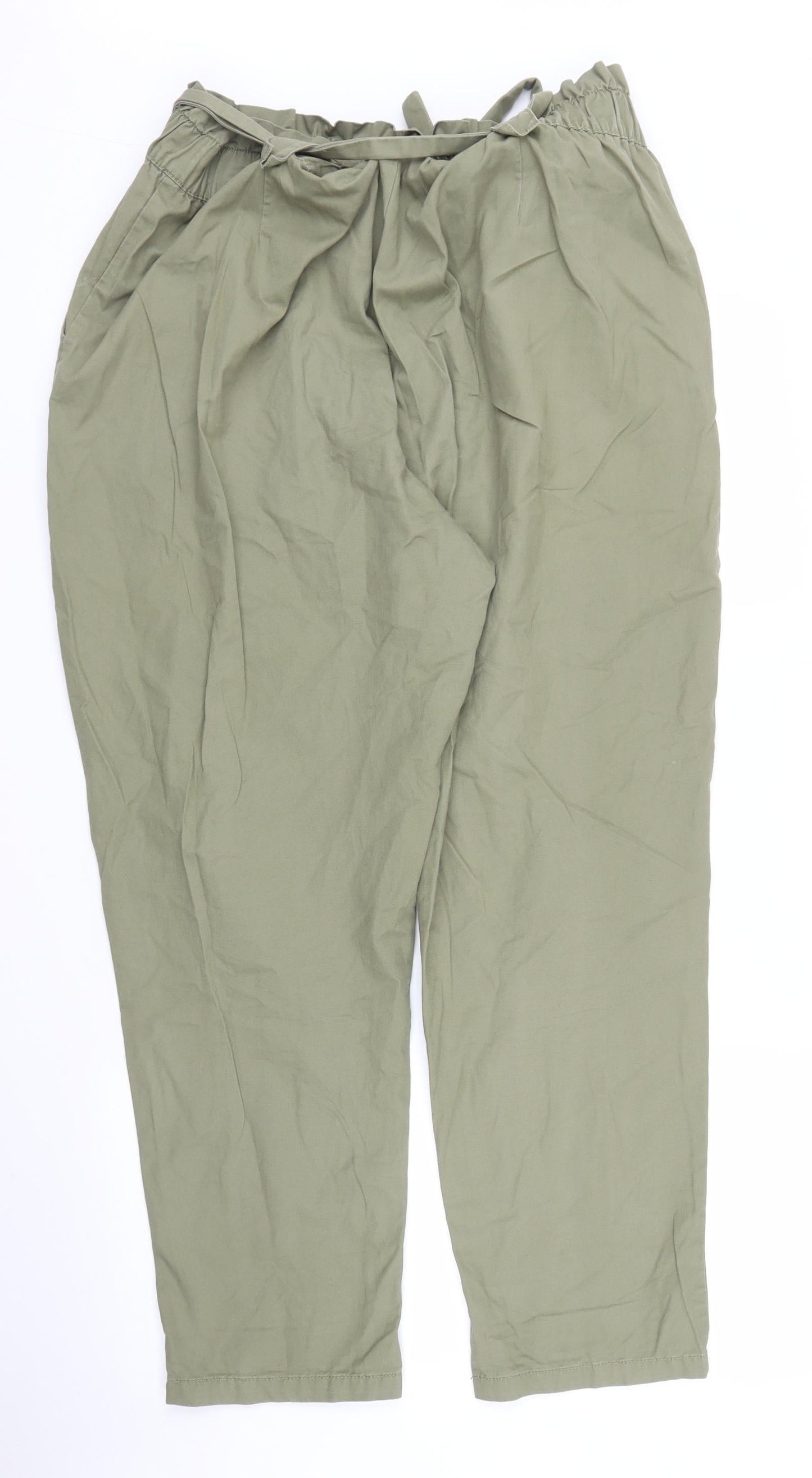 Preworn Womens Green   Bloomer Trousers Size M L25 in