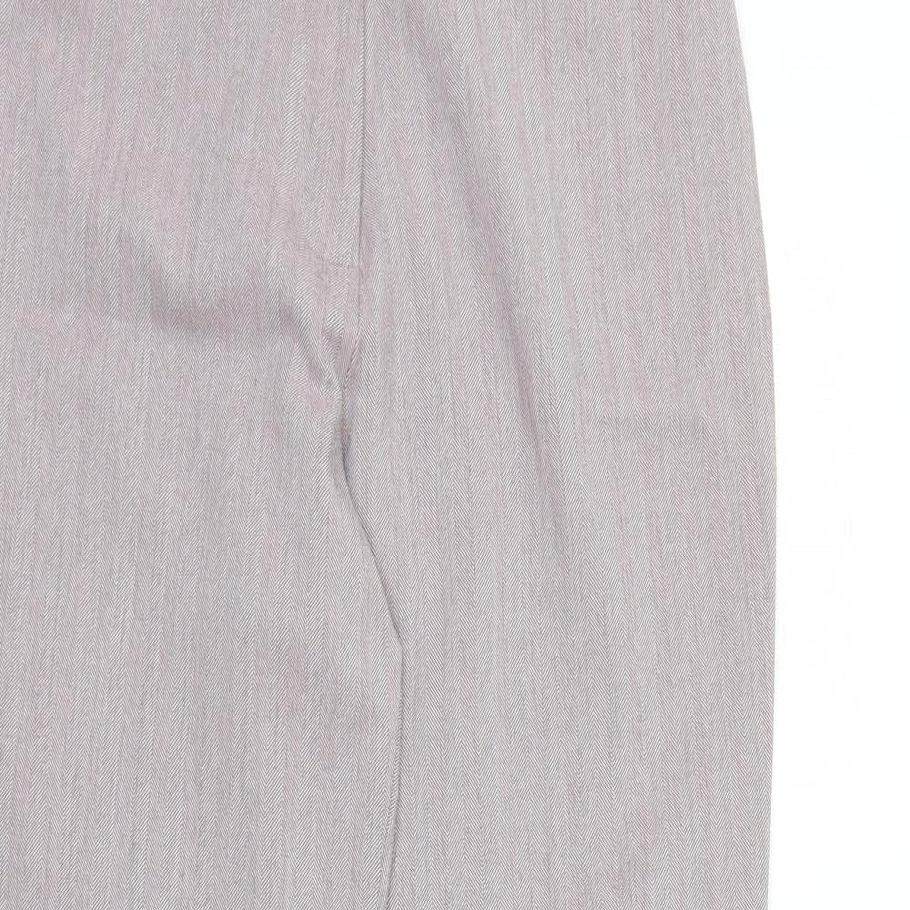 Berkertex Womens Purple   Trousers  Size 10 L29 in