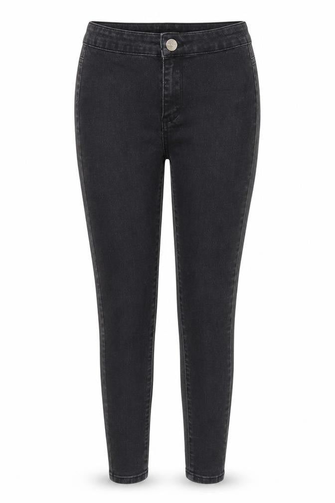 Lipsy Womens Black  Denim Skinny Jeans Size 8 L27 in
