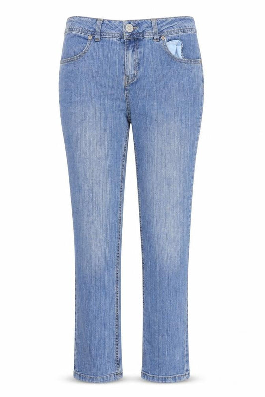 Denim 24/7 Womens Blue  Denim Skinny Jeans Size 10 L27 in