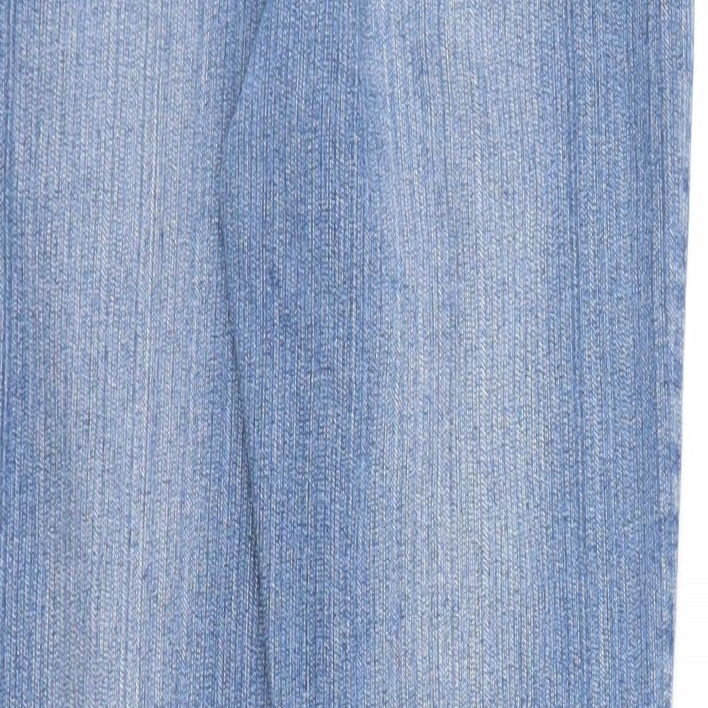Denim 24/7 Womens Blue  Denim Skinny Jeans Size 10 L27 in