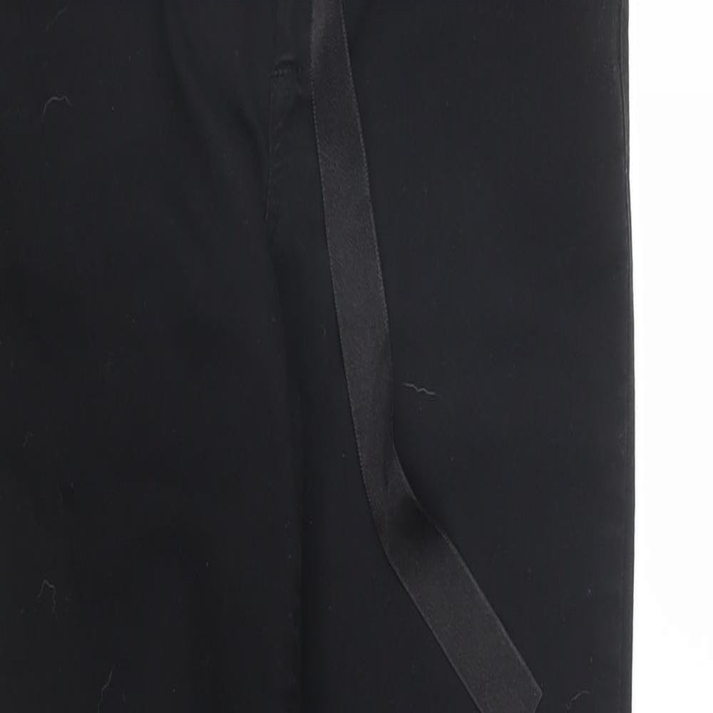 Very Womens Black   Carrot Trousers Size 8 L25 in