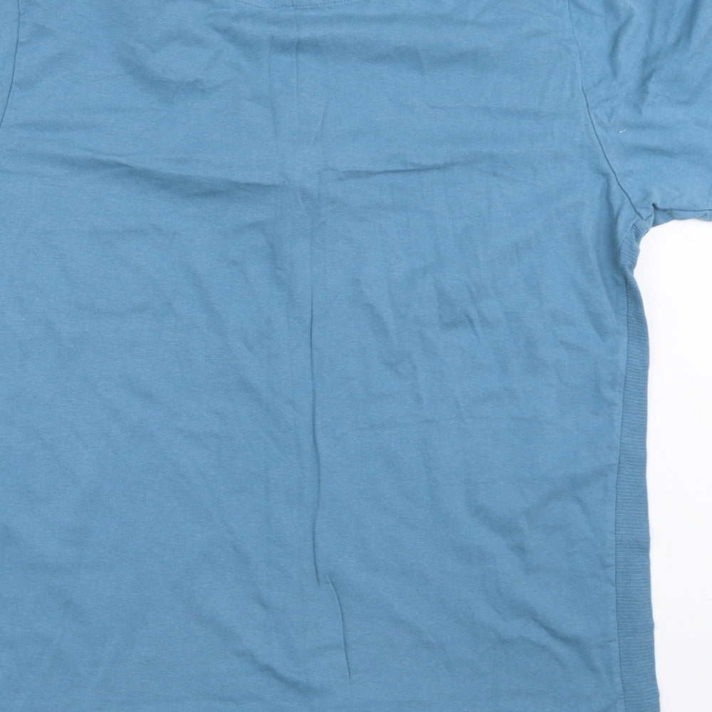 Easy Mens Blue    Polo Size M
