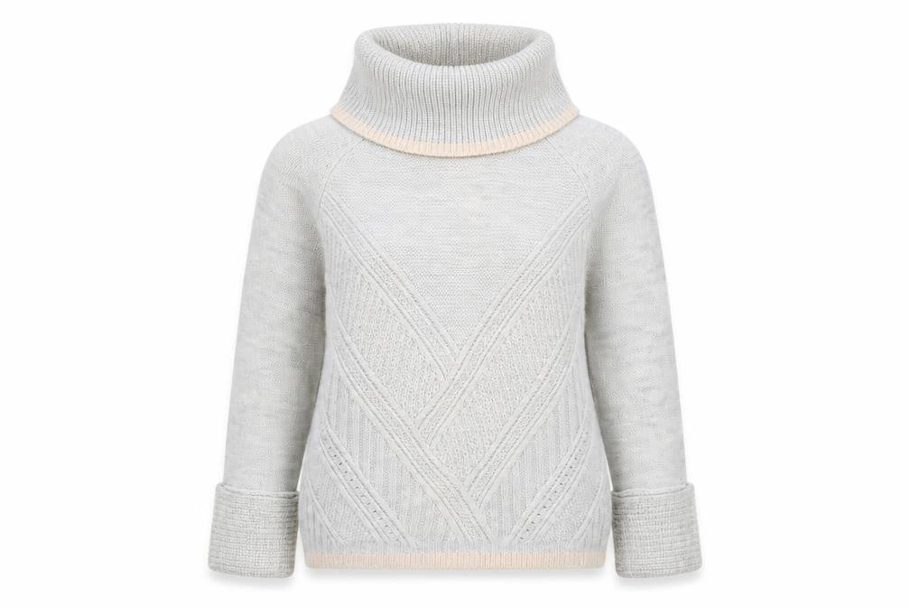Oasis Womens Grey   Pullover Jumper Size M