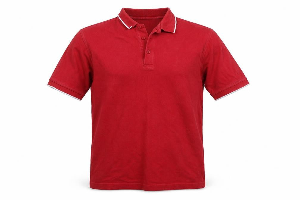 Easy Mens Red    Polo Size M
