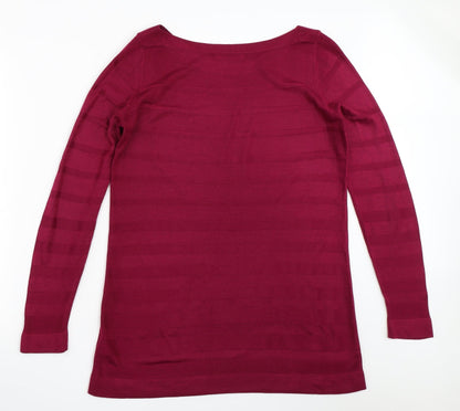 Marks & Spencer Womens Purple   Pullover Jumper Size 12