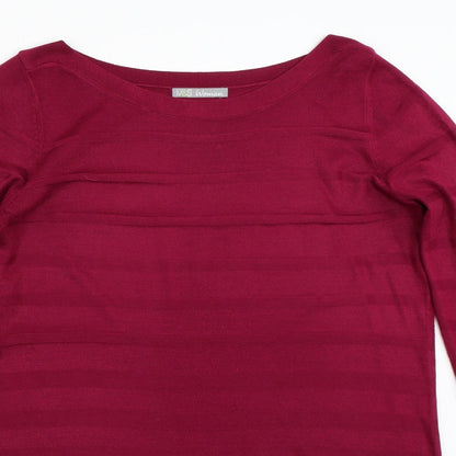 Marks & Spencer Womens Purple   Pullover Jumper Size 12