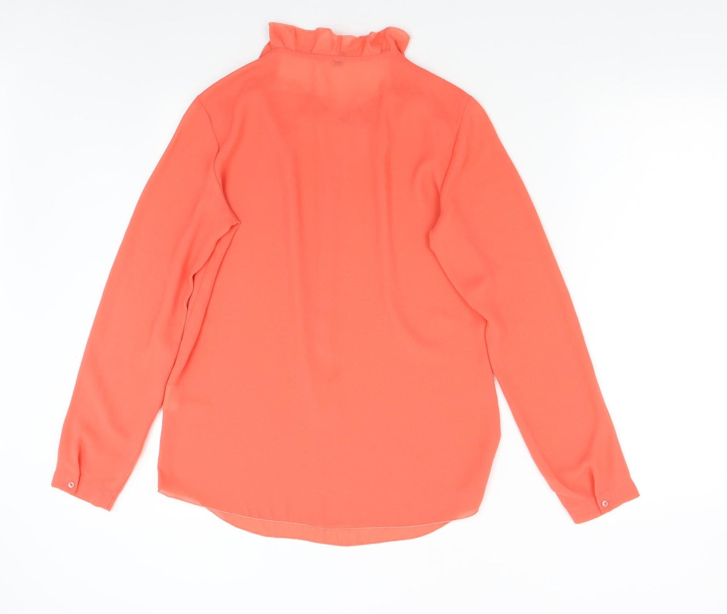 Benetton Womens Orange   Basic Blouse Size S