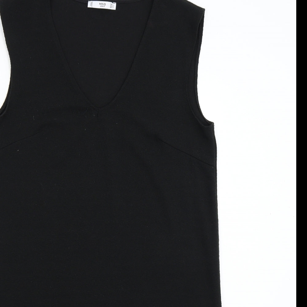 MNG Womens Black   Slip Dress  Size L
