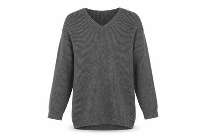 H&M Mens Grey  Knit Pullover Jumper Size S