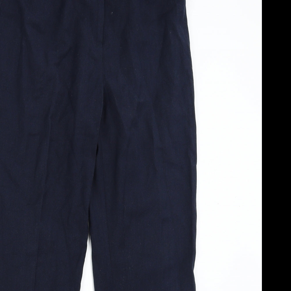 Papaya Womens Blue   Trousers  Size 14 L28 in