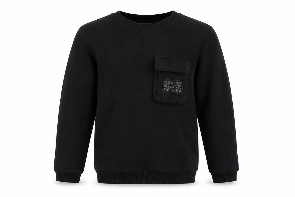 Primark Boys Black   Pullover Sweatshirt Size 9-10 Years