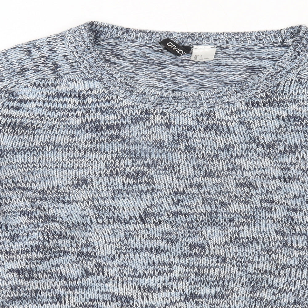 H&M Womens Blue   Pullover Jumper Size S
