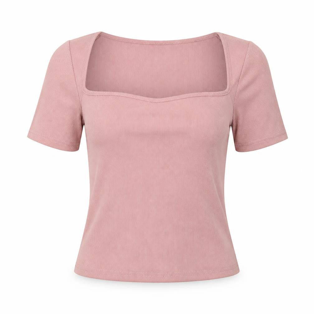 SheIn Womens Pink   Cropped Blouse Size M