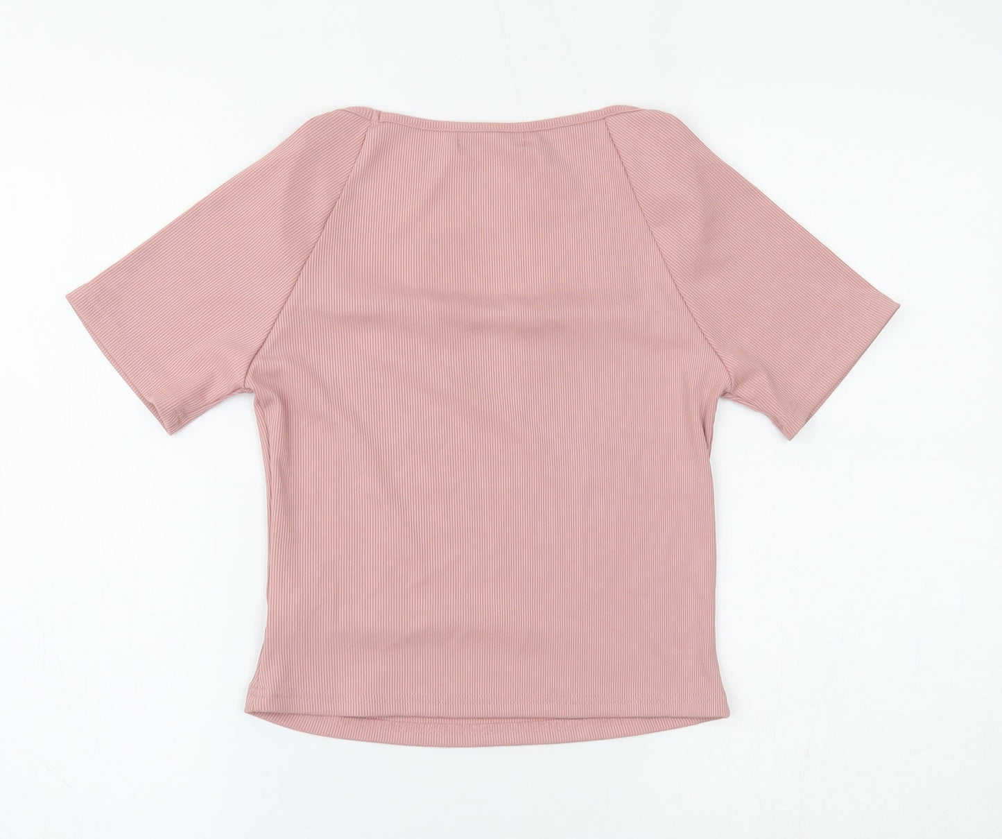 SheIn Womens Pink   Cropped Blouse Size M
