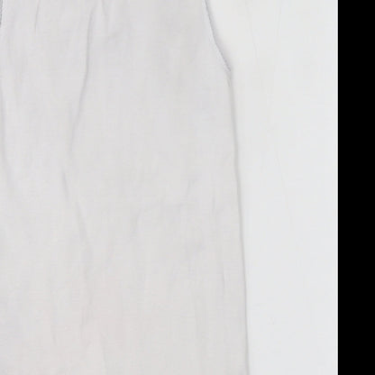 Debenhams Girls White   Basic Tank Size 5-6 Years