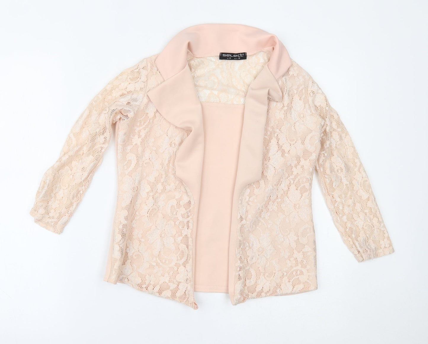 Select Womens Pink   Jacket Blazer Size 10