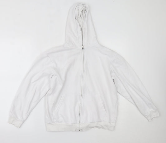 H&M Girls White   Jacket  Size 13-14 Years