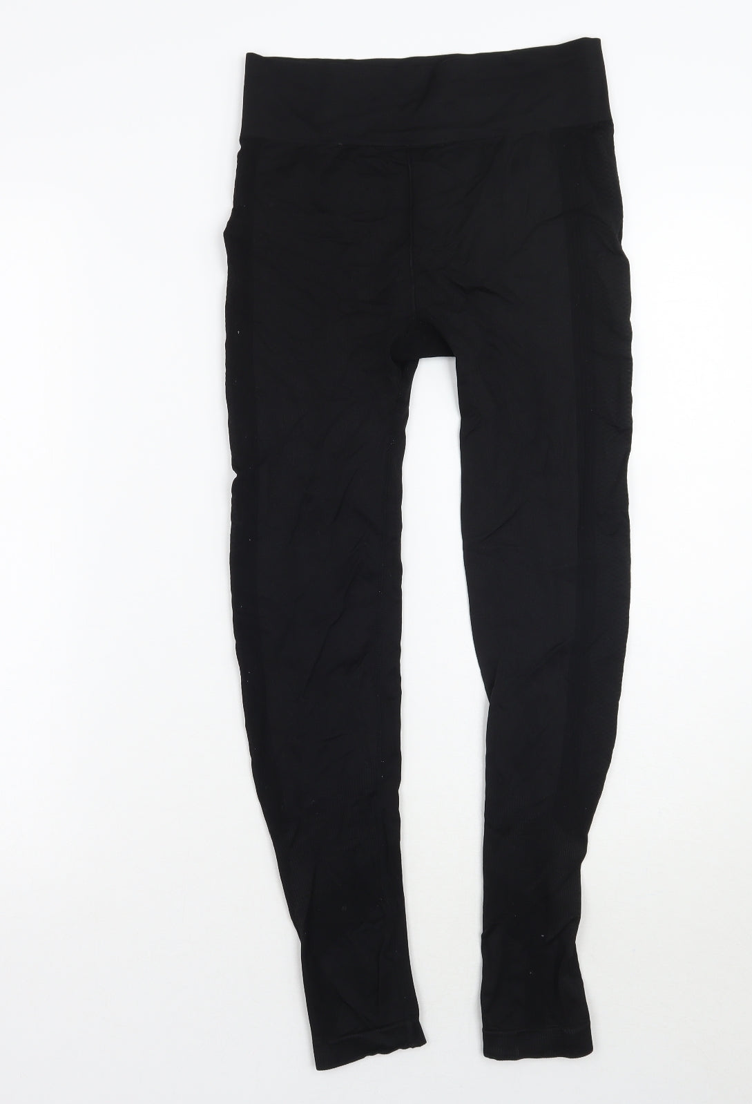 Workout Womens Black   Capri Leggings Size 12 L24.5 in