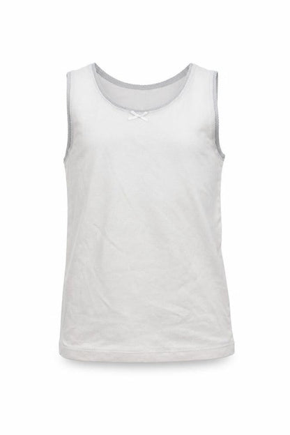 Debenhams Girls White   Basic Tank Size 5-6 Years