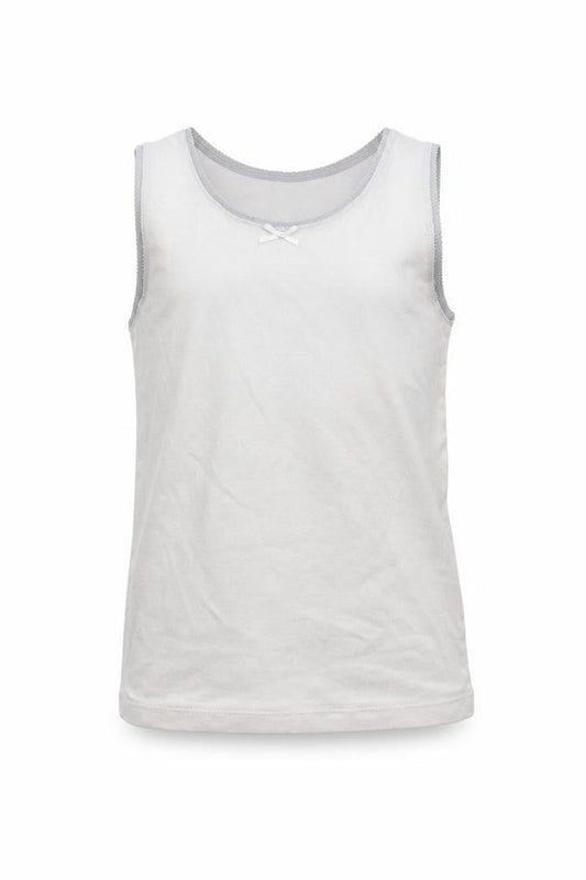 Debenhams Girls White   Basic Tank Size 5-6 Years