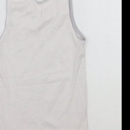 Debenhams Girls White   Basic Tank Size 5-6 Years