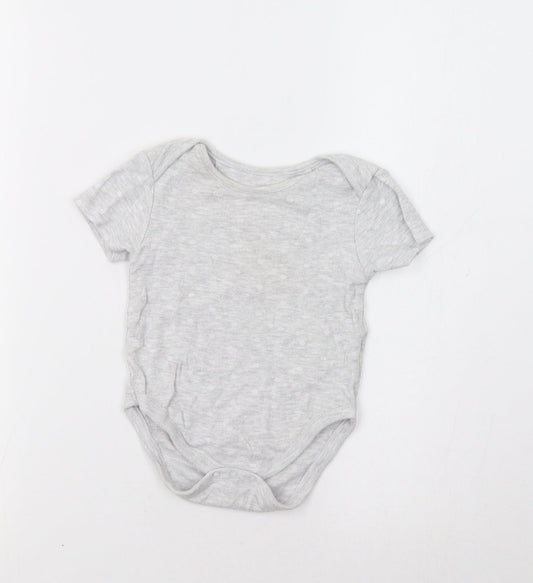 Very Baby Grey Polka Dot  Romper One-Piece Size 9-12 Months