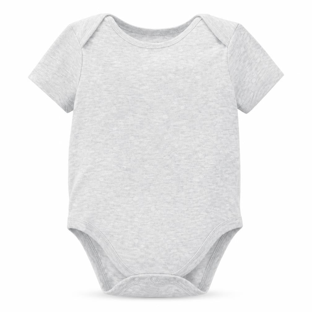 Very Baby Grey Polka Dot  Romper One-Piece Size 9-12 Months
