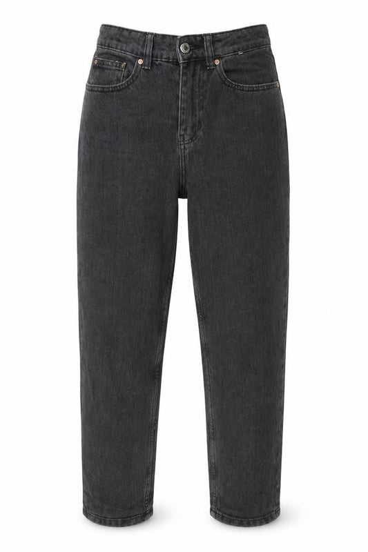 DENIM CO Womens Black   Mom Jeans Size 8 L28 in