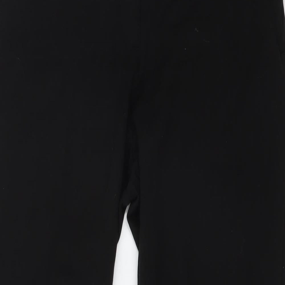 H&M Womens Black   Trousers  Size 12 L30 in