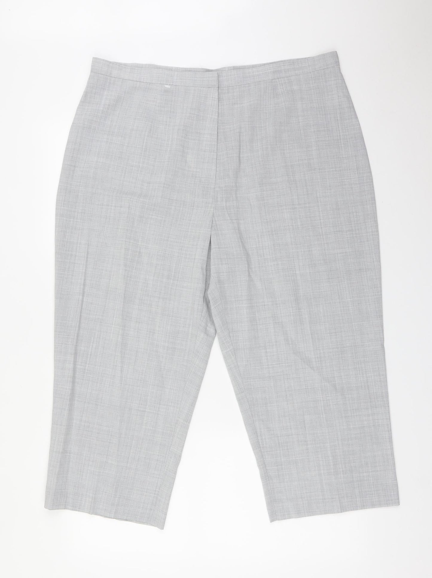 Preworn Womens Grey   Trousers  Size 20 L22 in