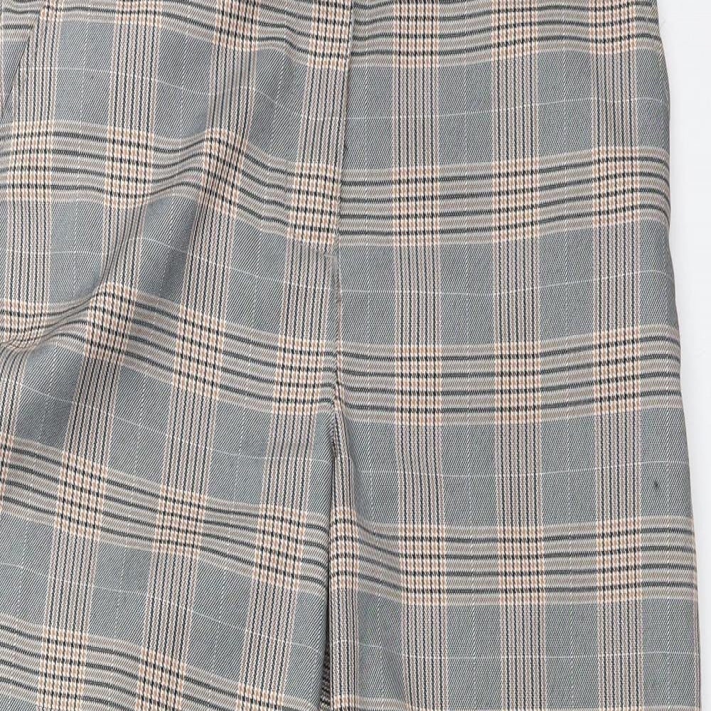 ASOS Womens Multicoloured Check  Trousers  Size 8 L26 in