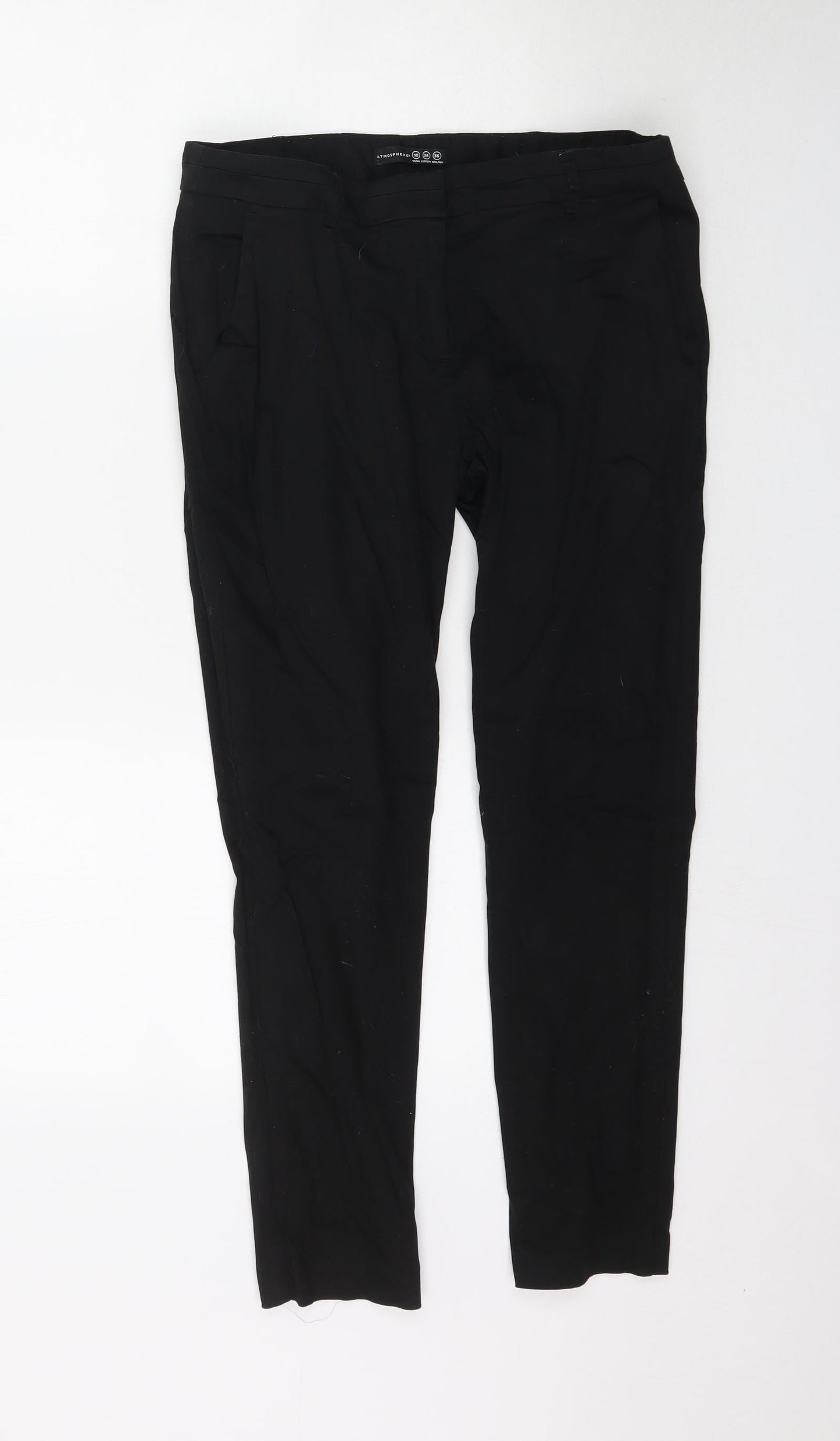 Atmosphere Womens Black   Trousers  Size 10 L26 in