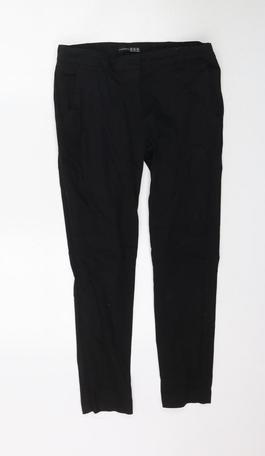 Atmosphere Womens Black   Trousers  Size 10 L26 in