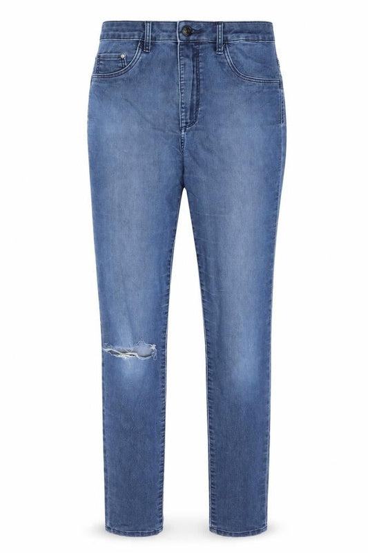 &Denim Womens Blue  Denim Skinny Jeans Size 31 L32 in