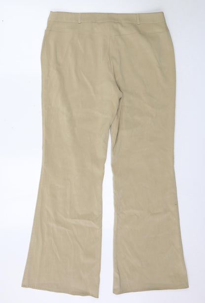 Bay Womens Beige   Trousers  Size 16 L32 in