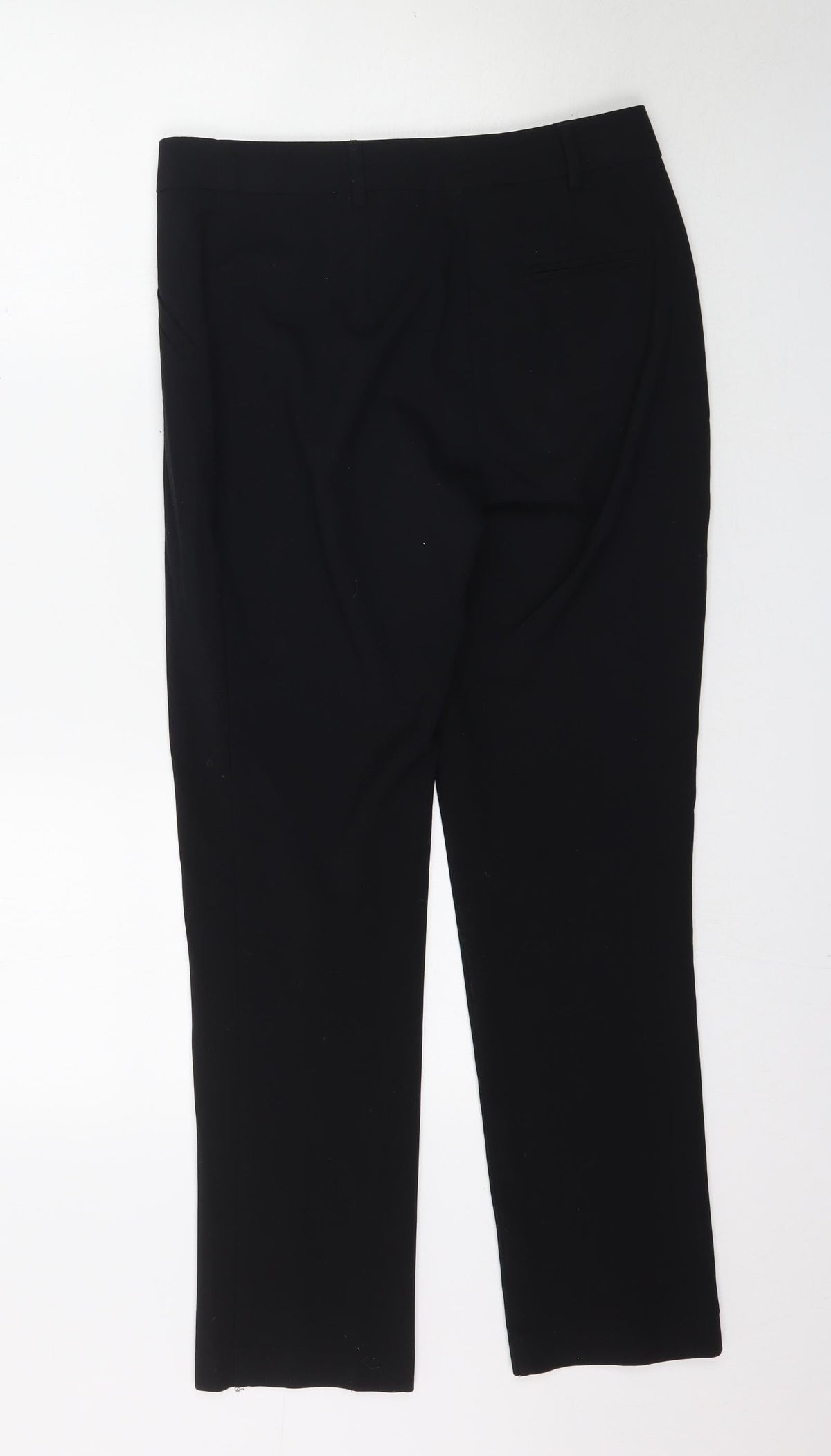 Papaya Womens Black   Trousers  Size 8 L29 in