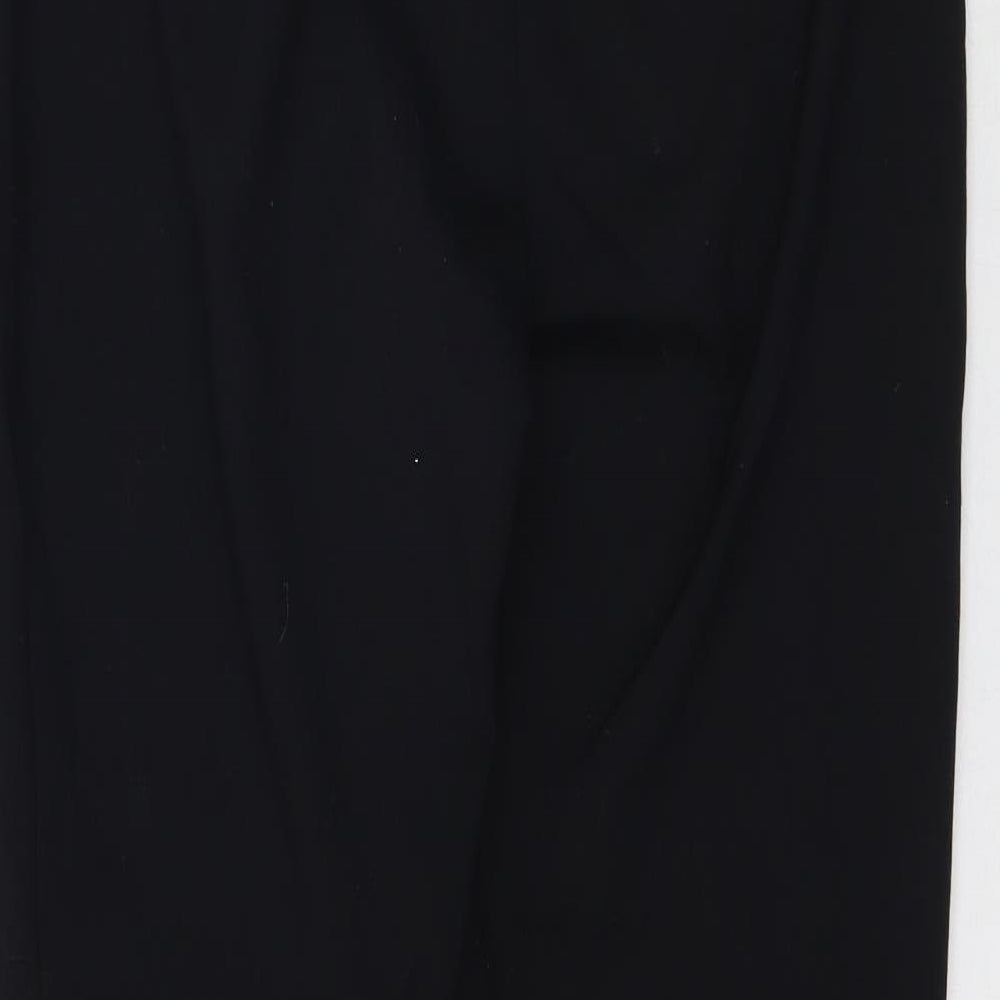 Papaya Womens Black   Trousers  Size 8 L29 in