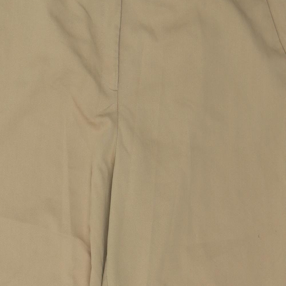 Peacocks Womens Beige   Trousers  Size 18 L30 in