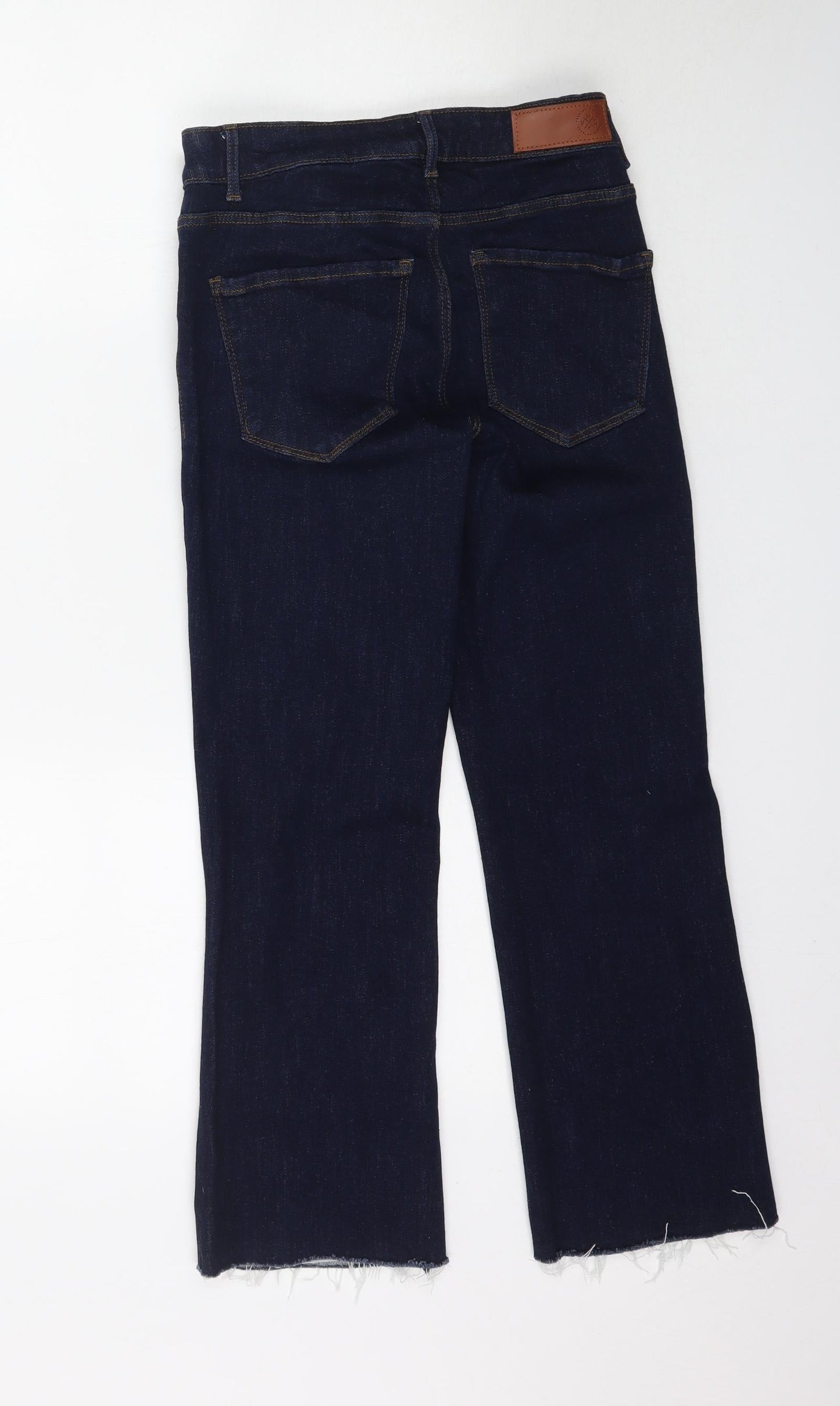 VERO MODA Womens Blue  Denim Flared Jeans Size 26 L25 in - Kick flare