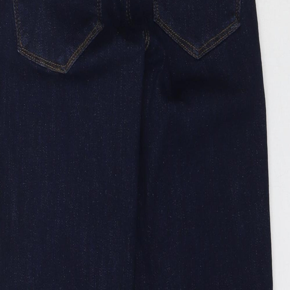 VERO MODA Womens Blue  Denim Flared Jeans Size 26 L25 in - Kick flare