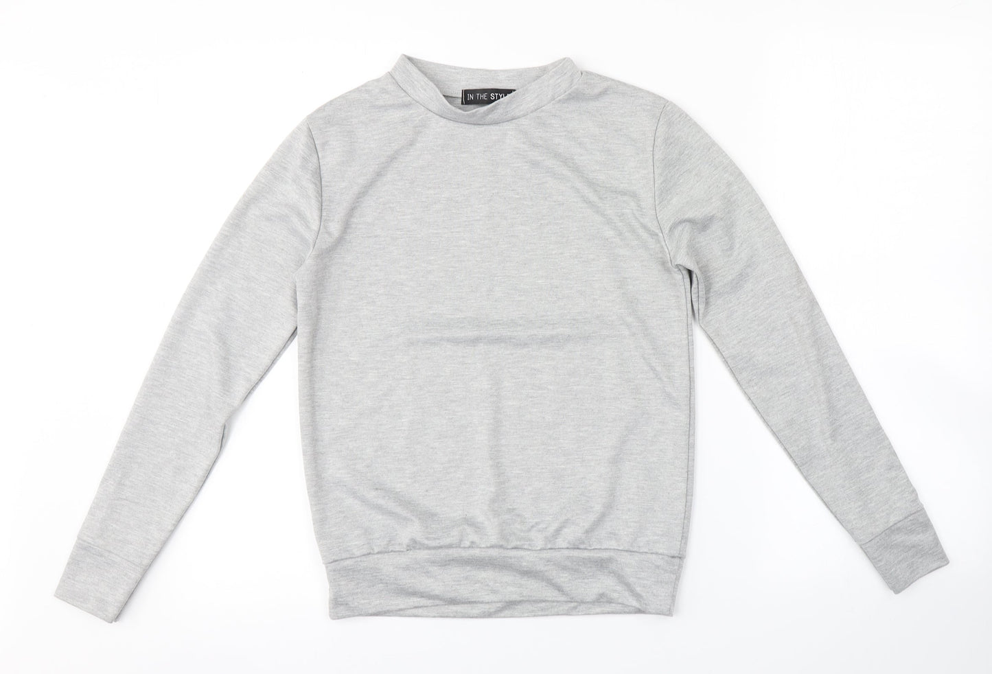 In the Style Womens Grey   Pullover Sweatshirt Size 6