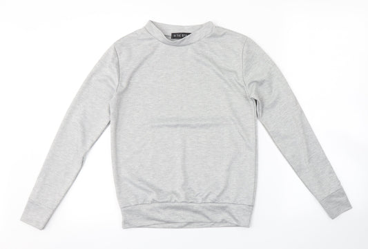 In the Style Womens Grey   Pullover Sweatshirt Size 6
