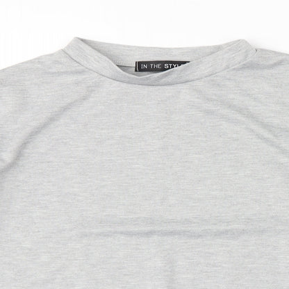 In the Style Womens Grey   Pullover Sweatshirt Size 6