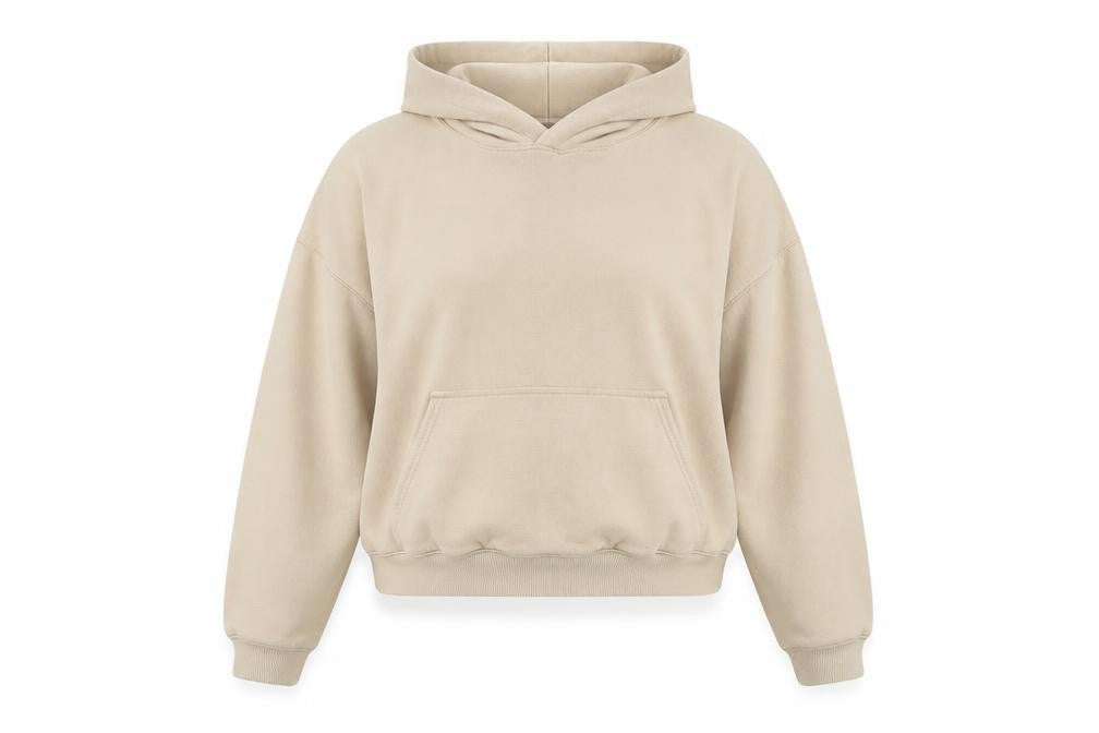 Lakenzie Womens Beige   Pullover Hoodie Size M