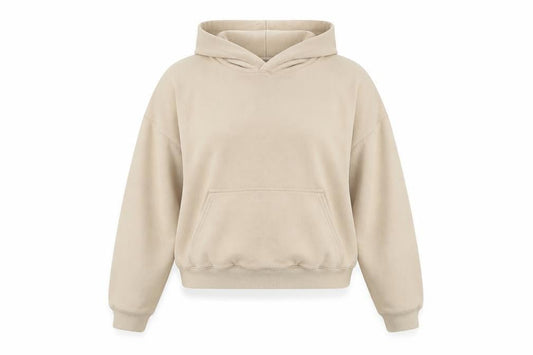 Lakenzie Womens Beige   Pullover Hoodie Size M
