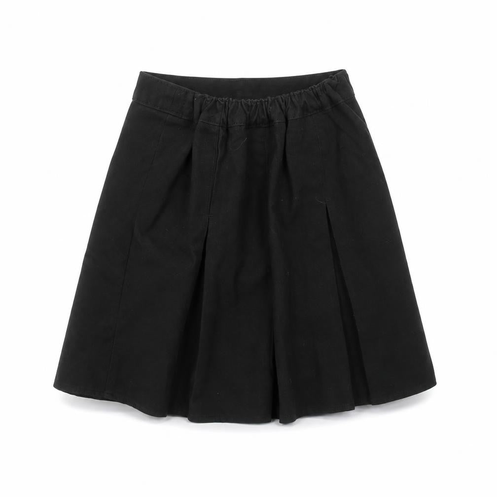 Preworn Girls Black   A-Line Skirt Size 6-7 Years